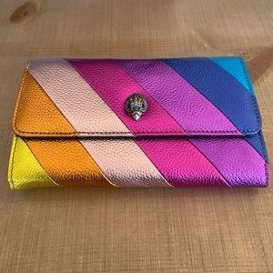Kurt Geiger K Stripe Chain Wallet
